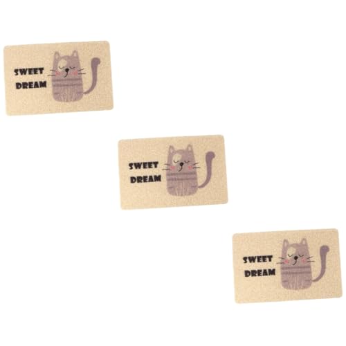 Beavorty 3 Stücke Luxus Katze Pad Matte Katzenstreu Catcher Pet Kissen Matte Komfortable Touch Einfache Reinigung Beavorty 3 Stücke Luxus Katze Pad Matte Katzenstreu Catcher Pet Kissen Matte Komfortable Touch Einfache Reinigung von Beavorty