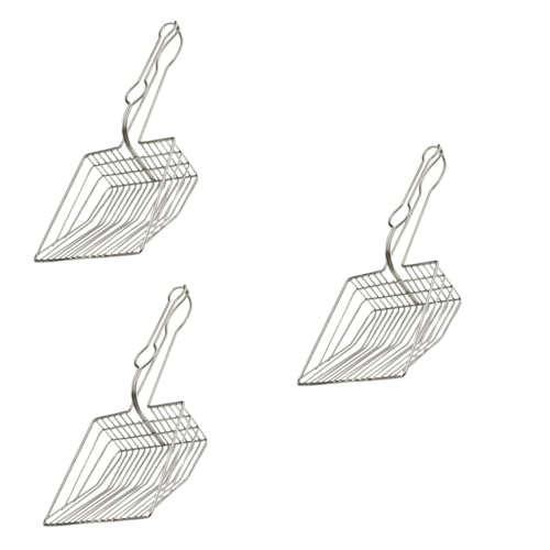 Beavorty 3 STK Metall Katze Metall Tablett Tablett Katzenkotschaufel Tabletts Schaufel Für Haustierstreu Katze Sandschaufel Hundestreu Katzenstreu Beavorty 3 STK Metall Katze Metall Tablett Tablett Katzenkotschaufel Tabletts Schaufel Für Haustierstreu Katze Sandschaufel Hundestreu Katzenstreu von Beavorty