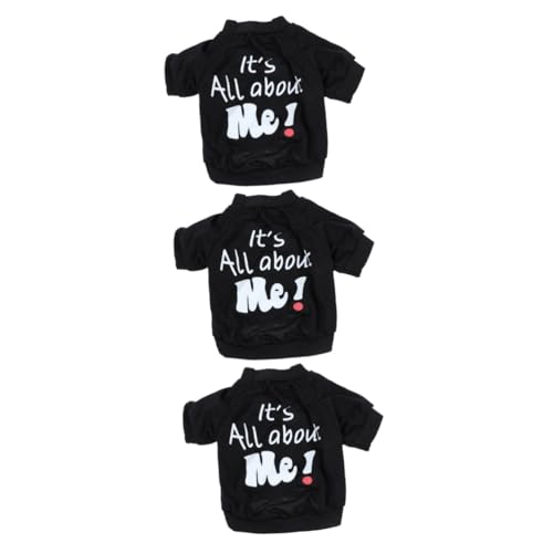 Beavorty 3 STK Hunde-T-Shirt aus Baumwolle Hundehemd aus Baumwolle Sommerblusen Blusen aus Baumwolle T-Shirts Kleider Kleidung Hundehemden Hundet-Shirt der Hund sympathisch Beavorty 3 STK Hunde-T-Shirt aus Baumwolle Hundehemd aus Baumwolle Sommerblusen Blusen aus Baumwolle T-Shirts Kleider Kleidung Hundehemden Hundet-Shirt der Hund sympathisch von Beavorty
