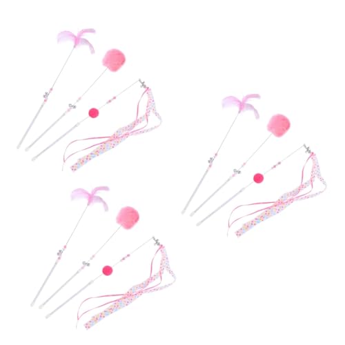 Beavorty 3sätze Interaktive Katzenangel Mit Federn Und Ribbons Spielzeug Für Katzen Fördert Das Verhaltenstraining Und Zahnpflege Für Kätzchen Und Katzenliebhaber Beavorty 3sätze Interaktive Katzenangel Mit Federn Und Ribbons Spielzeug Für Katzen Fördert Das Verhaltenstraining Und Zahnpflege Für Kätzchen Und Katzenliebhaber von Beavorty