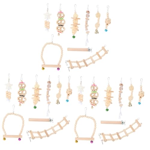 Beavorty 3 Sets Papagei Kauspielzeug Vogel Kauspielzeug Schaukel Holz Vogel Spielzeug Für Ziervögel Hühnerspielzeug Schaukel Haustier Kauspielzeug Beavorty 3 Sets Papagei Kauspielzeug Vogel Kauspielzeug Schaukel Holz Vogel Spielzeug Für Ziervögel Hühnerspielzeug Schaukel Haustier Kauspielzeug von Beavorty