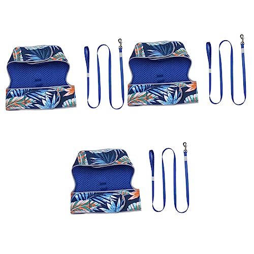 Beavorty 3 Sets Reflektierende Atmungsaktive Katzenleine Aus Netzstoff Verstellbare Weste Für Kätzchen Und Katzen Weiche Bequeme Katzen-spazierweste Beavorty 3 Sets Reflektierende Atmungsaktive Katzenleine Aus Netzstoff Verstellbare Weste Für Kätzchen Und Katzen Weiche Bequeme Katzen-spazierweste von Beavorty