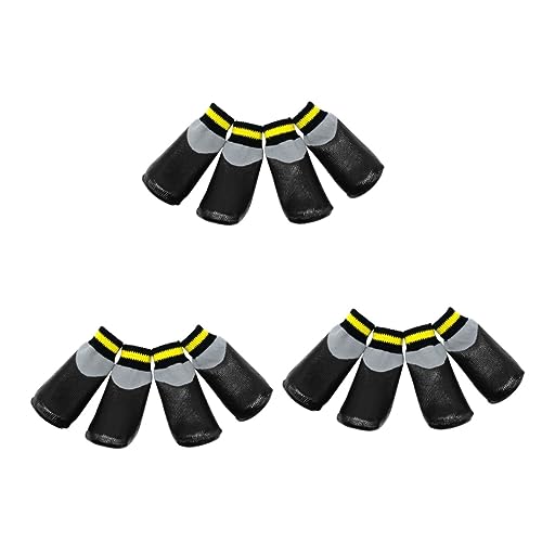 Beavorty 3 Sets Hundeschuhe Leggings Schoner Hundeschuhe Hundestiefel Socken Hunde Gr. 7 Schwarz Beavorty 3 Sets Hundeschuhe Leggings Schoner Hundeschuhe Hundestiefel Socken Hunde Gr. 7 Schwarz von Beavorty