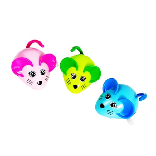 Beavorty 3stücke Aufzieh-mäuse Spielzeug Für Katzen Interaktives Katzenspielzeug Zufälligen Farben Für Katzen Fördert Und Spielverhalten Beavorty 3stücke Aufzieh-mäuse Spielzeug Für Katzen Interaktives Katzenspielzeug Zufälligen Farben Für Katzen Fördert Und Spielverhalten von Beavorty