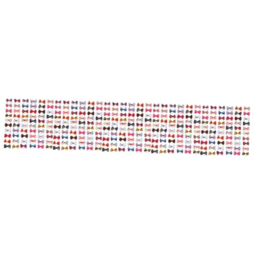 Beavorty 5 Sets Lebendige Bunte Hundeschleifen Haarschleifen Dekorative Haarschleifen Für Hunde Für Mädchen 60 Stück * 5 von Beavorty
