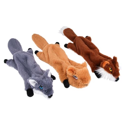 Beavorty 3 Stücke Hund Kauen Spielzeug Haustier Plüsch Spielzeug Sound für Hund Katze Beavorty 3 Stücke Hund Kauen Spielzeug Haustier Plüsch Spielzeug Sound für Hund Katze von Beavorty