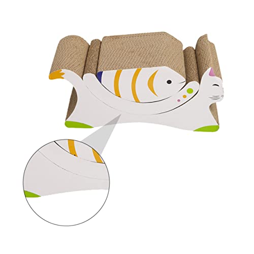 Beavorty Katzenspielzeug Kratzbretter 3-teiliges Karton-kratzbrett-Set Haustier-kau-kratzbrett Ruhelounge Gesunde Umgebung Für Katzen Beavorty Katzenspielzeug Kratzbretter 3-teiliges Karton-kratzbrett-Set Haustier-kau-kratzbrett Ruhelounge Gesunde Umgebung Für Katzen von Beavorty