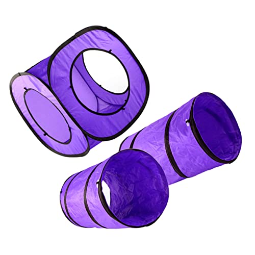 Beavorty Katzentunnelspielzeug Multidirektionales Kätzchen-röhrenspielzeug mit Quietschendem Ton Haustier-kätzchen-Spielzeug-Set für Das Spielen Im Innenbereich Beavorty Katzentunnelspielzeug Multidirektionales Kätzchen-röhrenspielzeug mit Quietschendem Ton Haustier-kätzchen-Spielzeug-Set für Das Spielen Im Innenbereich von Beavorty