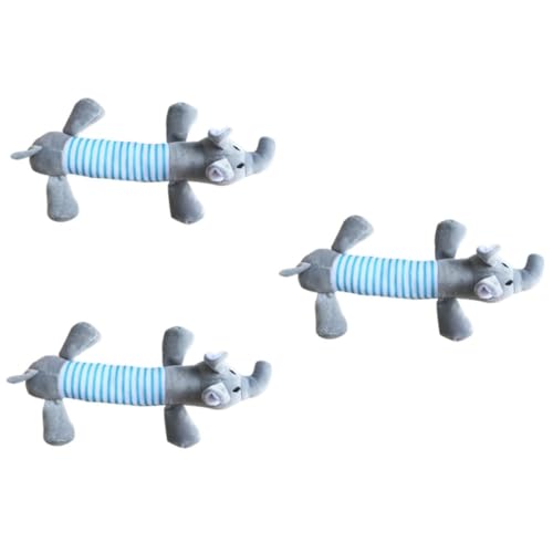 Beavorty 3 Stücke Spielzeug Für Hunde Quietschendes Plüsch Welpen Zahnungsspielzeug Sound Haustier Sound Spielzeug Für Hundewelpen Elefantenstreifen Beavorty 3 Stücke Spielzeug Für Hunde Quietschendes Plüsch Welpen Zahnungsspielzeug Sound Haustier Sound Spielzeug Für Hundewelpen Elefantenstreifen von Beavorty