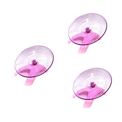 Beavorty 3-teiliges Hamsterrad rutschfeste Scheibe Übungsspielzeug Für Zwerghamster Bequemes Und Sicheres Material Beavorty 3-teiliges Hamsterrad rutschfeste Scheibe Übungsspielzeug Für Zwerghamster Bequemes Und Sicheres Material von Beavorty
