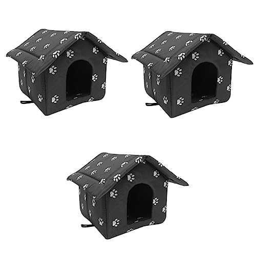 Beavorty 3 Stücke Outdoor Katze Wetterfeste Isolierte Katze Shelter Wetterfeste Katze Beavorty 3 Stücke Outdoor Katze Wetterfeste Isolierte Katze Shelter Wetterfeste Katze von Beavorty