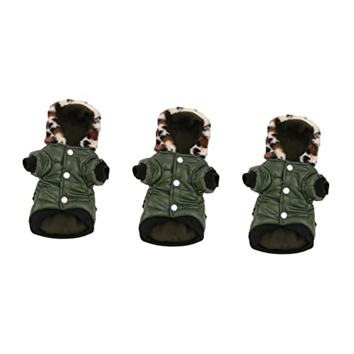 Beavorty 3st Welpe Hunde-Outfits Hunde-Hoodie Baumwollmantel Lustige Hundekostüme Einteilige Kleidung Hundegeschenk Hundebekleidung Kapuzenpullover Für Hunde Kleiner Hund Winterkleidung Beavorty 3st Welpe Hunde-Outfits Hunde-Hoodie Baumwollmantel Lustige Hundekostüme Einteilige Kleidung Hundegeschenk Hundebekleidung Kapuzenpullover Für Hunde Kleiner Hund Winterkleidung von Beavorty