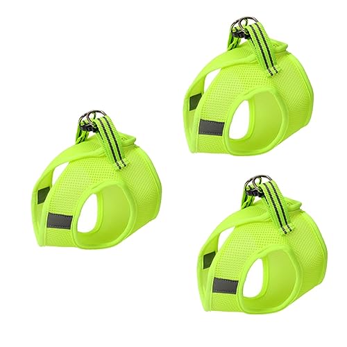 Beavorty 3 Stücke Modische Katze Weste Atmungsaktive Haustier Für Katzen Robustes Material Leicht Zu Reinigen Größe Beavorty 3 Stücke Modische Katze Weste Atmungsaktive Haustier Für Katzen Robustes Material Leicht Zu Reinigen Größe von Beavorty