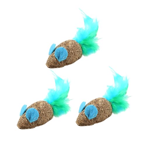 Beavorty Katze Teaser Spielzeug Set 3 Stücke Künstliche Mäuse Pet Liefert Spaß für Beavorty Katze Teaser Spielzeug Set 3 Stücke Künstliche Mäuse Pet Liefert Spaß für von Beavorty