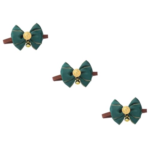 Beavorty 3-teiliges Haustierhalsband Mit Schleife Und Glöckchen Halskette Für Hunde Und Katzen Grün Größe M Bequem Stilvolles Haustierzubehör Beavorty 3-teiliges Haustierhalsband Mit Schleife Und Glöckchen Halskette Für Hunde Und Katzen Grün Größe M Bequem Stilvolles Haustierzubehör von Beavorty