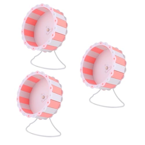 Beavorty 3 Stücke Holz Kunststoff Hamster Laufrad Haustier Spielzeug Stille Übung Spielzeug für Haustier und Bequem Rad Beavorty 3 Stücke Holz Kunststoff Hamster Laufrad Haustier Spielzeug Stille Übung Spielzeug für Haustier und Bequem Rad von Beavorty