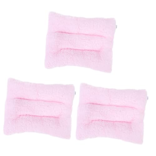 Beavorty 3-teiliges Isoliertes Hamster-pad Große Haustiermatte Weiches Kissen Für Bequemen Schlaf Für Tiere von Beavorty