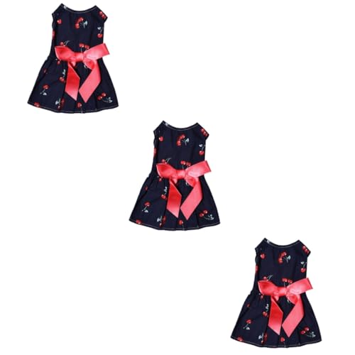 Beavorty 3-teiliges Elegantes Hundekleid Haustierkleidung Für Hunde Schleife Ärmelloser Rock Für Fotos Und Feiertage Beavorty 3-teiliges Elegantes Hundekleid Haustierkleidung Für Hunde Schleife Ärmelloser Rock Für Fotos Und Feiertage von Beavorty