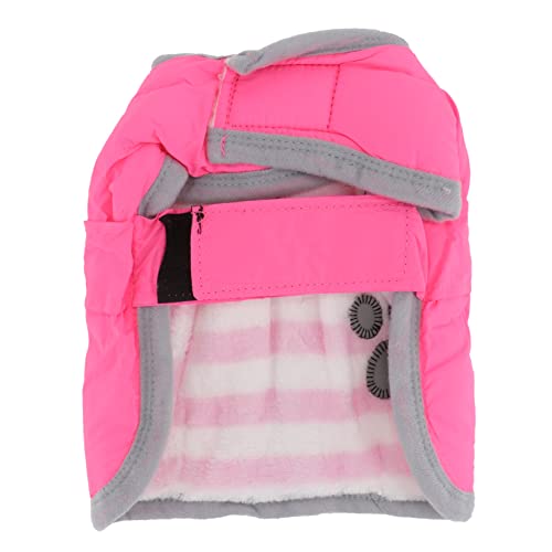Beavorty 3-teilige Hundeweste Für Kaltes Wetter Haustier-hundejacke Modisches Hunde-Accessoire Hundekostüm Fleecefutter Und Wendbar Gemütlich Und Warm Für/mittelgroße/große Hunde Größe L von Beavorty
