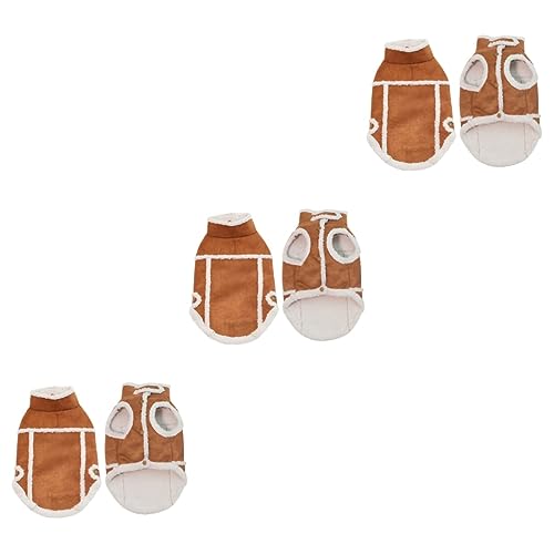 Beavorty 3St Welpenkleidung für Jungen Fleecejacke Jungen Kostüme Jungenkleidung Junge Jacke Blazer Kleider äntel Party-Hundetuch Haustierjacke Winter Mantel kleine und mittelgroße Hunde Beavorty 3St Welpenkleidung für Jungen Fleecejacke Jungen Kostüme Jungenkleidung Junge Jacke Blazer Kleider äntel Party-Hundetuch Haustierjacke Winter Mantel kleine und mittelgroße Hunde von Beavorty