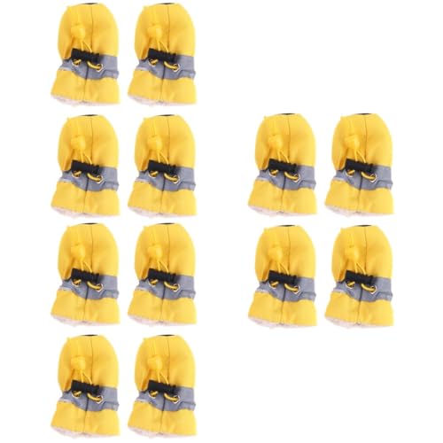 Beavorty 3st Hundeschuhe Winter Hartholz Schneeschuhe Ausgestopfter Welpe Pfotenschutz Für Hundesohlen Pfotenschützer Für Regentag Hundeschuhe Haustier Kleiner Kurze von Beavorty