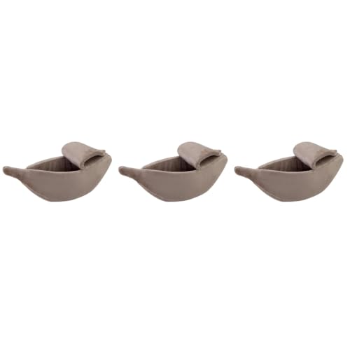 Beavorty 3-teiliges Hundebett Für Katzen Weich Warm Nestbett Bananenform Polster Bequemes Material S Khaki Haustierprodukt Beavorty 3-teiliges Hundebett Für Katzen Weich Warm Nestbett Bananenform Polster Bequemes Material S Khaki Haustierprodukt von Beavorty