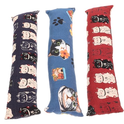 Beavorty Katzenspielzeug-Set 3-teilig Interaktives Kissenspielzeug Für Hauskatzen Lustiges Kauspielzeug Für Katzen Beavorty Katzenspielzeug-Set 3-teilig Interaktives Kissenspielzeug Für Hauskatzen Lustiges Kauspielzeug Für Katzen von Beavorty