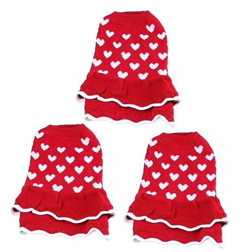 Beavorty 3st Halloweenkostü Hundekleidung ädchen Welpenrock Kleine Hundekleidung Weiblich Katzenpullover ädchenkleidung Haustierkleidung Hund Tuch Rot Hündchen Haustierzubehör Beavorty 3st Halloweenkostü Hundekleidung ädchen Welpenrock Kleine Hundekleidung Weiblich Katzenpullover ädchenkleidung Haustierkleidung Hund Tuch Rot Hündchen Haustierzubehör von Beavorty