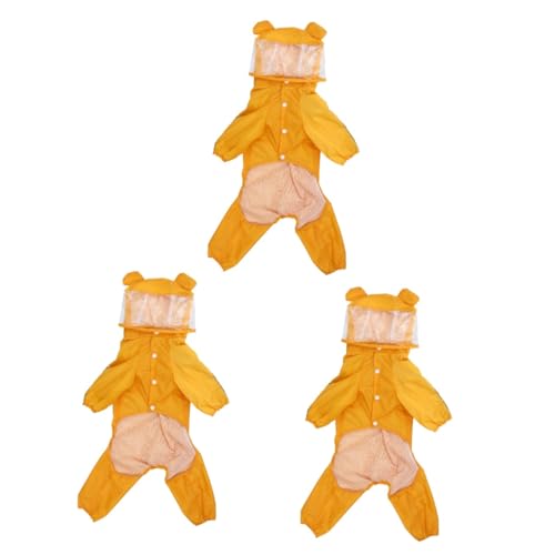 Beavorty 3 Stücke Haustier Regenmantel Kapuze Hund Regen Jacke Outdoor Hund Regenmantel Modische Haustier Regen Poncho Pet Supplies Beavorty 3 Stücke Haustier Regenmantel Kapuze Hund Regen Jacke Outdoor Hund Regenmantel Modische Haustier Regen Poncho Pet Supplies von Beavorty