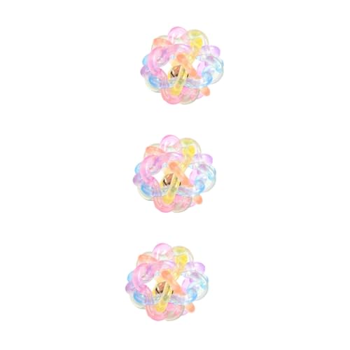 Beavorty 3 Stück Lieblingsspielzeug für Hunde mit Quietschender Glocke für Kätzchen und Welpen und Nicht Rutschig 7 5 cm Beavorty 3 Stück Lieblingsspielzeug für Hunde mit Quietschender Glocke für Kätzchen und Welpen und Nicht Rutschig 7 5 cm von Beavorty