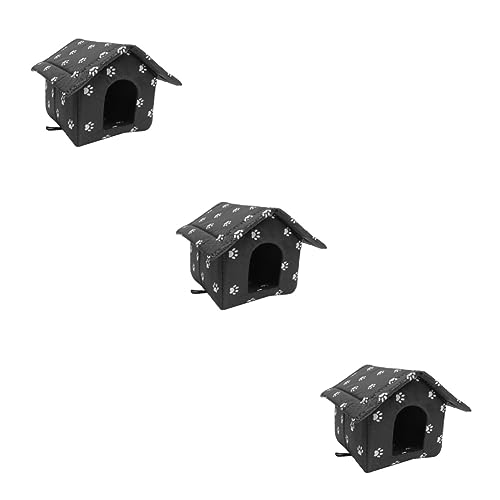 Beavorty 3 Stücke Außen Haustier Shelter Katze Hund Schlafen Zelt Nest Für Pet Rest Beavorty 3 Stücke Außen Haustier Shelter Katze Hund Schlafen Zelt Nest Für Pet Rest von Beavorty