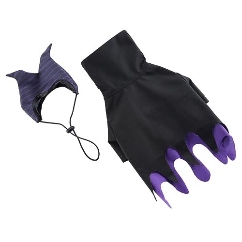 Beavorty 4 Sets Hundekostüm Halloween Haustierbedarf Welpen Hexenhut Hundekleidung Für Halloween-Party Beavorty 4 Sets Hundekostüm Halloween Haustierbedarf Welpen Hexenhut Hundekleidung Für Halloween-Party von Beavorty