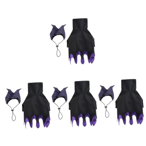 Beavorty 4 Sets Halloween Haustier Requisite Hundekostüm Welpen Hexenhut Einzigartige Hundekleidung Für Partys Fotos Beavorty 4 Sets Halloween Haustier Requisite Hundekostüm Welpen Hexenhut Einzigartige Hundekleidung Für Partys Fotos von Beavorty