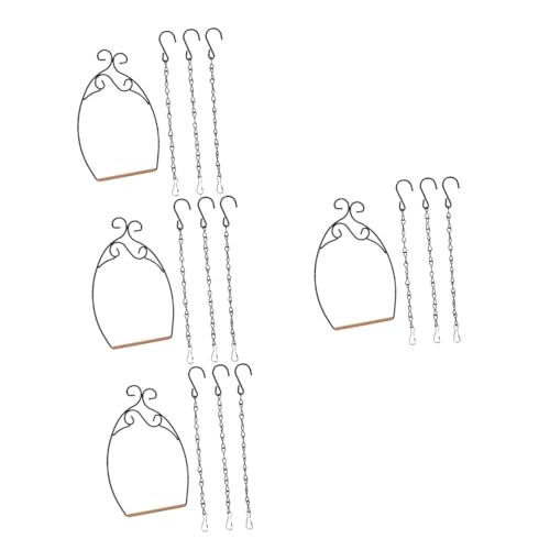 Beavorty 4 Sets Vogelständer Aus Schmiedeeisen Papageienkäfigschaukel Papageienschaukel Spielzeug Vogelkäfig Sittichschaukel Vogelhäuschen Hängeketten Papageienvogelständer Beavorty 4 Sets Vogelständer Aus Schmiedeeisen Papageienkäfigschaukel Papageienschaukel Spielzeug Vogelkäfig Sittichschaukel Vogelhäuschen Hängeketten Papageienvogelständer von Beavorty