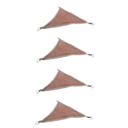 Beavorty 4 Stücke Schlange Hängematte Netting Schlafen Bett Reptil Haustiere Hängematte Spielzeug Platzsparende Design von Beavorty