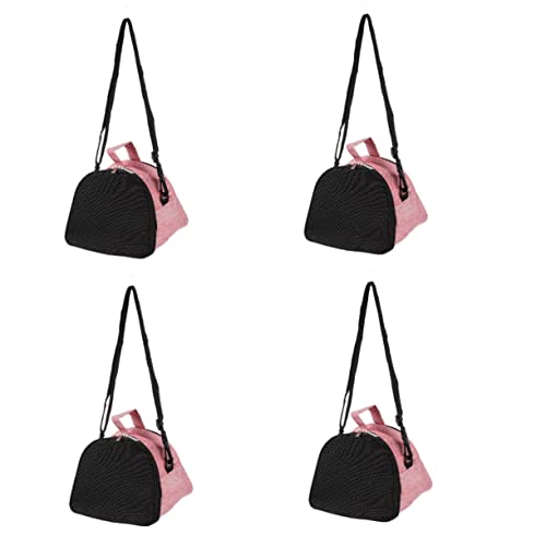 Beavorty 4 Stücke Hamster Tragen Tasche Guinea Pig Zubehör Guinea Pig Träger Einstellbare Schulter Gurt von Beavorty