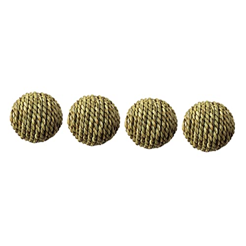 Beavorty 4 Stück Haustier Stroh Ball Hamster-trainingsspielzeug Spielzeug Für Haustiere Heimtierbedarf Interaktives Katzenspielzeug Beißspielzeug Kauspielzeug Geflochtener Ball Chinchilla Beavorty 4 Stück Haustier Stroh Ball Hamster-trainingsspielzeug Spielzeug Für Haustiere Heimtierbedarf Interaktives Katzenspielzeug Beißspielzeug Kauspielzeug Geflochtener Ball Chinchilla von Beavorty