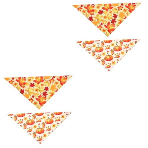 Beavorty 4 Stück Haustier-lätzchen Haustier Sabber Handtuch Dekoration Bandana Aus Baumwolle Katzenbandana Orangefarbenes Schal Zubehör Katzen Und Hunde Polyester Beavorty 4 Stück Haustier-lätzchen Haustier Sabber Handtuch Dekoration Bandana Aus Baumwolle Katzenbandana Orangefarbenes Schal Zubehör Katzen Und Hunde Polyester von Beavorty