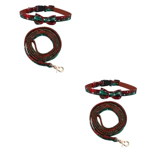Beavorty 4stücke Teiliges Weihnachts-hundehalsband Set Verstellbar Strapazierfähigem Material Geeignet Für Hunde Halsband Und Für Outdoor-aktivitäten Beavorty 4stücke Teiliges Weihnachts-hundehalsband Set Verstellbar Strapazierfähigem Material Geeignet Für Hunde Halsband Und Für Outdoor-aktivitäten von Beavorty