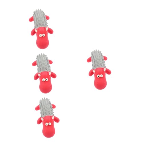Beavorty 4stücke Squeaky Dog Toy Für Welpen Langlebiges Und Interaktives Kauspielzeug Tierform Spielzeug Zur Zahnpflege Für Haustiere -Grauer Nilpferd Beavorty 4stücke Squeaky Dog Toy Für Welpen Langlebiges Und Interaktives Kauspielzeug Tierform Spielzeug Zur Zahnpflege Für Haustiere -Grauer Nilpferd von Beavorty