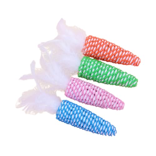 Beavorty 4stücke Katzenangel Spielzeug Niedliche Karottenform Mit Bunten Federn Interaktive Spielzeuge Für Kätzchen Farbe Zufällig Beavorty 4stücke Katzenangel Spielzeug Niedliche Karottenform Mit Bunten Federn Interaktive Spielzeuge Für Kätzchen Farbe Zufällig von Beavorty