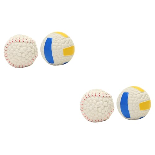 Beavorty 4 Stück Spielzeug für Haustiere interaktiver Hund Bälle für Hund Puzzle-Spielzeug für Welpen Spielzeuge Haustierzähne sauberer Ball Kauspielzeug für Hunde kauen Spielzeugball Weiß Beavorty 4 Stück Spielzeug für Haustiere interaktiver Hund Bälle für Hund Puzzle-Spielzeug für Welpen Spielzeuge Haustierzähne sauberer Ball Kauspielzeug für Hunde kauen Spielzeugball Weiß von Beavorty