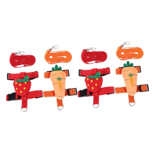 Beavorty 4 Stücke Leine Set Pet Zubehör Kit Komfortable Nicht-Design Für Katzen Zwerg Beavorty 4 Stücke Leine Set Pet Zubehör Kit Komfortable Nicht-Design Für Katzen Zwerg von Beavorty
