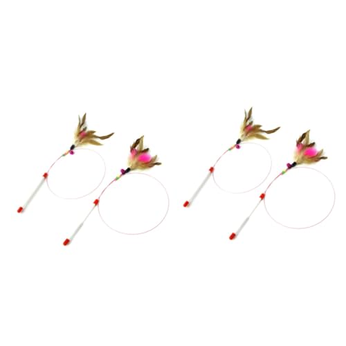 Beavorty 4stücke Interaktive Katzenangel Mit Glocke Pet Teaser Sicherem Für Gesundes Spielvergnügen Geeignet Für Katzen Und Kätzchen Fördert Und Schützt Möbel Beavorty 4stücke Interaktive Katzenangel Mit Glocke Pet Teaser Sicherem Für Gesundes Spielvergnügen Geeignet Für Katzen Und Kätzchen Fördert Und Schützt Möbel von Beavorty