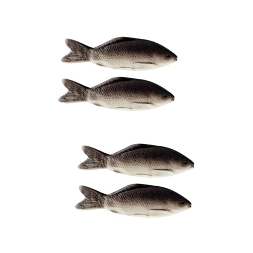 Beavorty 4stücke Kissen Fischform Dekorative Plüschkissen Für Sofa Und Bett Kunstfisch Spielzeug Für Katzen Für Heimdekoration Beavorty 4stücke Kissen Fischform Dekorative Plüschkissen Für Sofa Und Bett Kunstfisch Spielzeug Für Katzen Für Heimdekoration von Beavorty