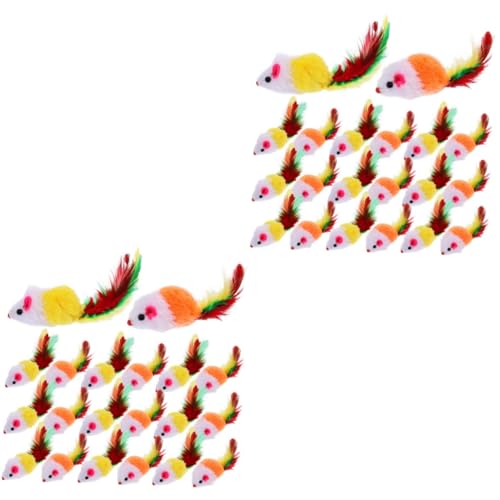 Beavorty 2sets Realistische Katze Spielzeug Bundle Interaktive Mäuse Für Haustier Spielzeit 20 Stücke * 2 Beavorty 2sets Realistische Katze Spielzeug Bundle Interaktive Mäuse Für Haustier Spielzeit 20 Stücke * 2 von Beavorty