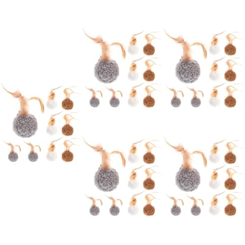Beavorty 45 Stück Plüschball Kleiner Katzenball Verschleißfester Katzenball Lustiges Katzenspielzeug Lustiges Kätzchenspielzeug Katzenzubehör Plüschkatzenspielzeug Interessantes Beavorty 45 Stück Plüschball Kleiner Katzenball Verschleißfester Katzenball Lustiges Katzenspielzeug Lustiges Kätzchenspielzeug Katzenzubehör Plüschkatzenspielzeug Interessantes von Beavorty