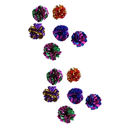 Beavorty 48 STK Katzenspielzeug für Haustiere Katzenspielzeugbälle Crinkle-Bälle für Katzen die Katze Rasselkugel Blumenkugel aus Papier Spielzeugball Beavorty 48 STK Katzenspielzeug für Haustiere Katzenspielzeugbälle Crinkle-Bälle für Katzen die Katze Rasselkugel Blumenkugel aus Papier Spielzeugball von Beavorty
