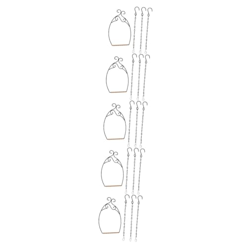 Beavorty 5 Sets Papagei Schaukel Vogel Schaukel Spielzeug Vogel Sitzstangen Vogel Hängen Barsch Papagei Hängenden Schaukel Vogel Metall Rack von Beavorty