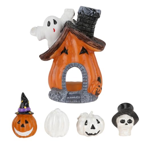 Beavorty 5 Stück Teiliges Set Halloween Aquarium Deko Fischtank Versteck für Fische Halloween Themen Fischhöhle Sicheres und Geruchsfreies Ornament Stabilem Resin Beavorty 5 Stück Teiliges Set Halloween Aquarium Deko Fischtank Versteck für Fische Halloween Themen Fischhöhle Sicheres und Geruchsfreies Ornament Stabilem Resin von Beavorty